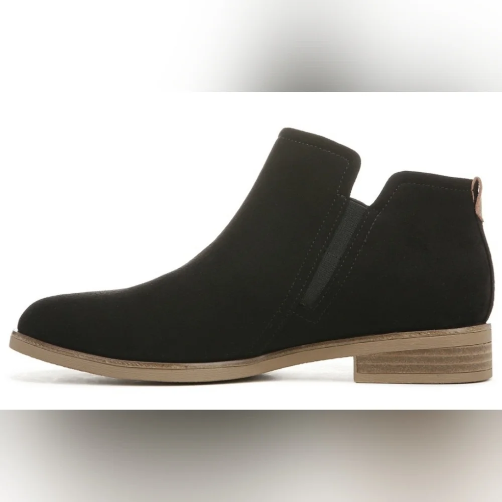 NIB Dr. Scholl's Shoes Women's Astir Booties Ankle Boot Black Size 8.5M - Picture 3 of 5